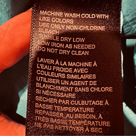 Urban Outfitters Jana Nylon Balloon High-Rise Cargo Pant Turquoise Women’s Small - Picture 9 of 10